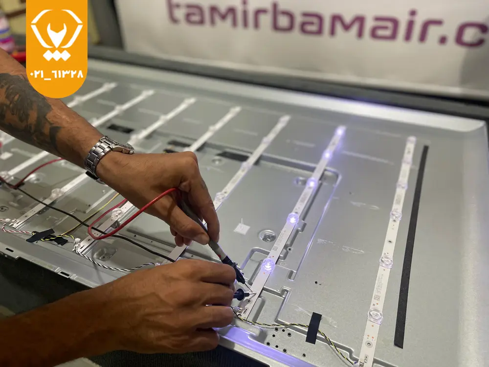 تعمیر بک لایت تلویزیون سامسونگ