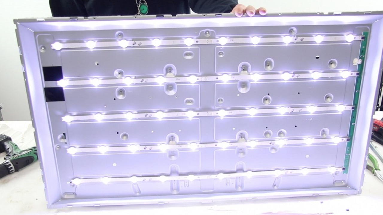 هزینه تعمیر بک لایت تلویزیون دوو-