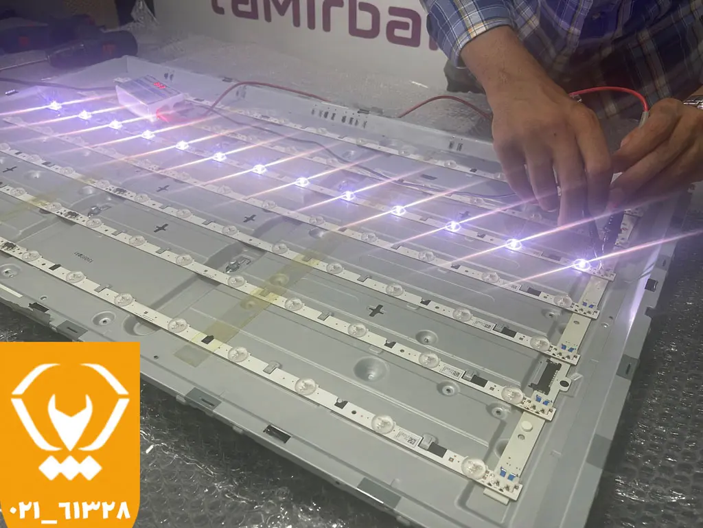 تعمیر بک لایت تلویزیون ال جی