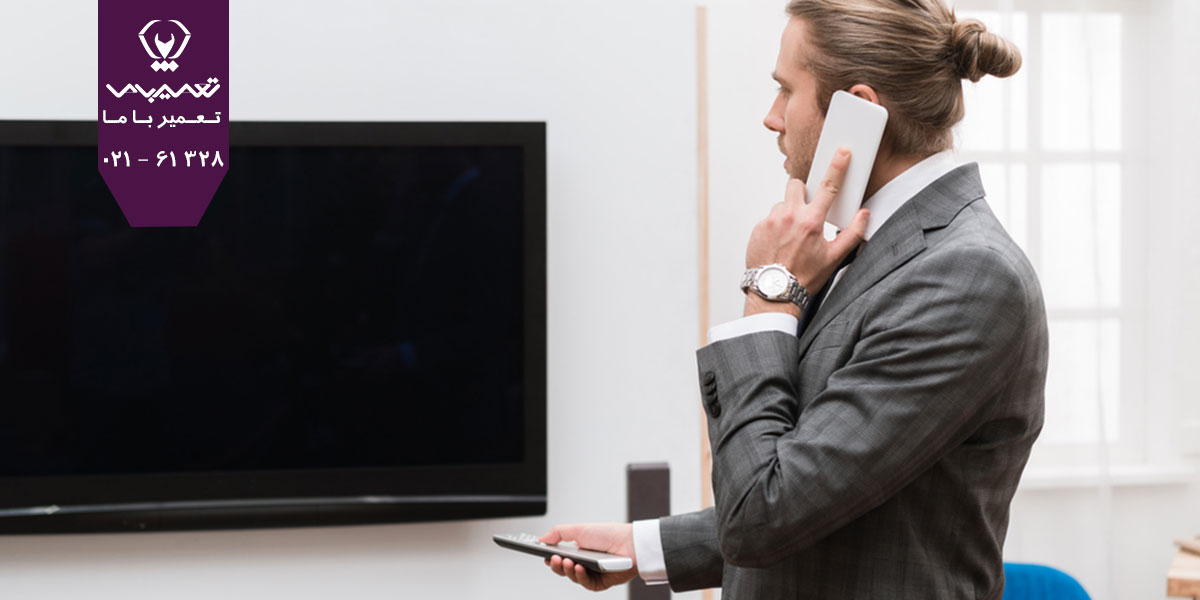 علت روشن نشدن تلویزیون