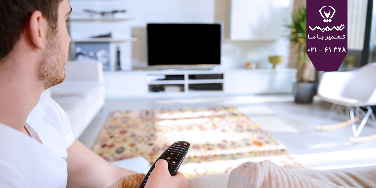 علت روشن نشدن تلویزیون