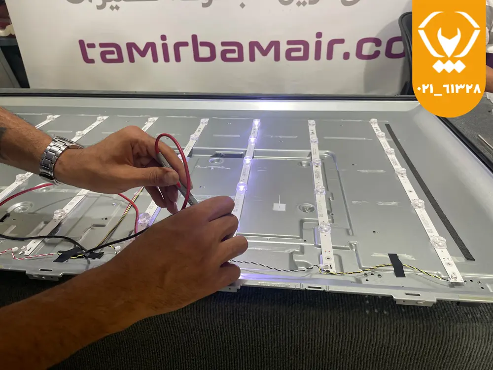 به هم ریختگی رنگ تلویزیون سونی