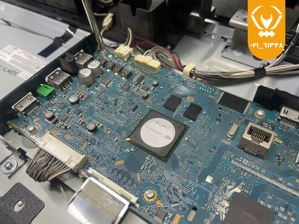 چشمک زدن چراغ تلویزیون سونی