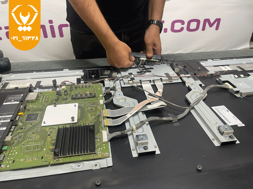 قطع و وصل برق تلویزیون برای رفع مشکلات استندبای