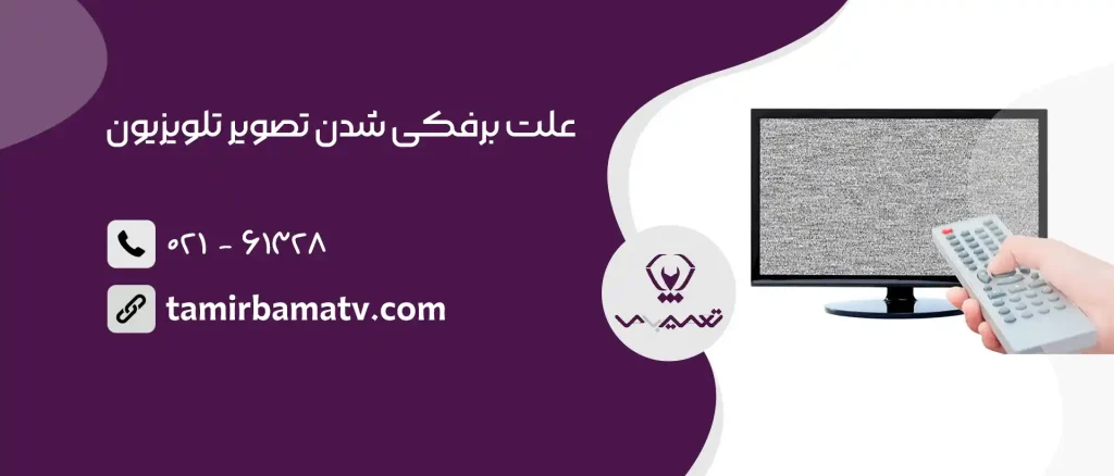 برفکی شدن تصویر تلویزیون