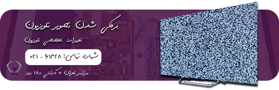 برفکی شدن تصویر تلویزیون