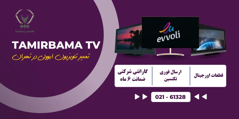 تعمیر تخصصی تلویزیون ایوولی در تهران - نمایندگی تعمیرات تلویزیون ایوولی در تهران